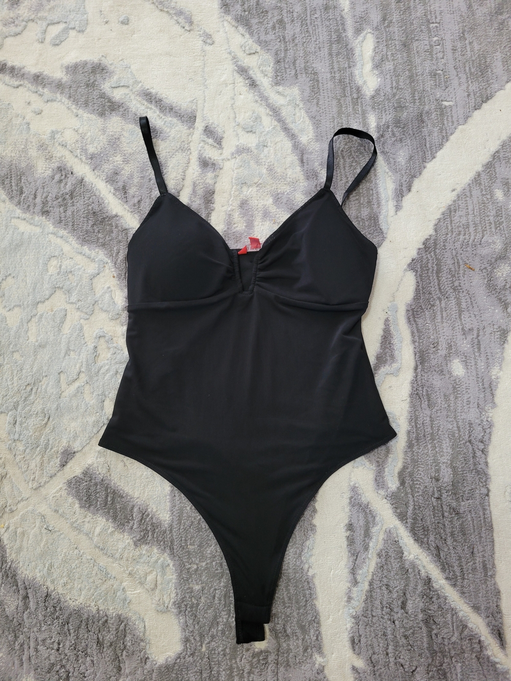 Guess Black Bodysuit with Adjustable Straps Size M